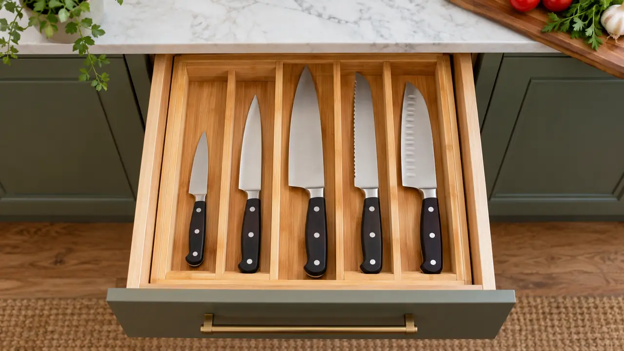 9 Best In-Drawer Knife Organizers for Every Kitchen in 2027