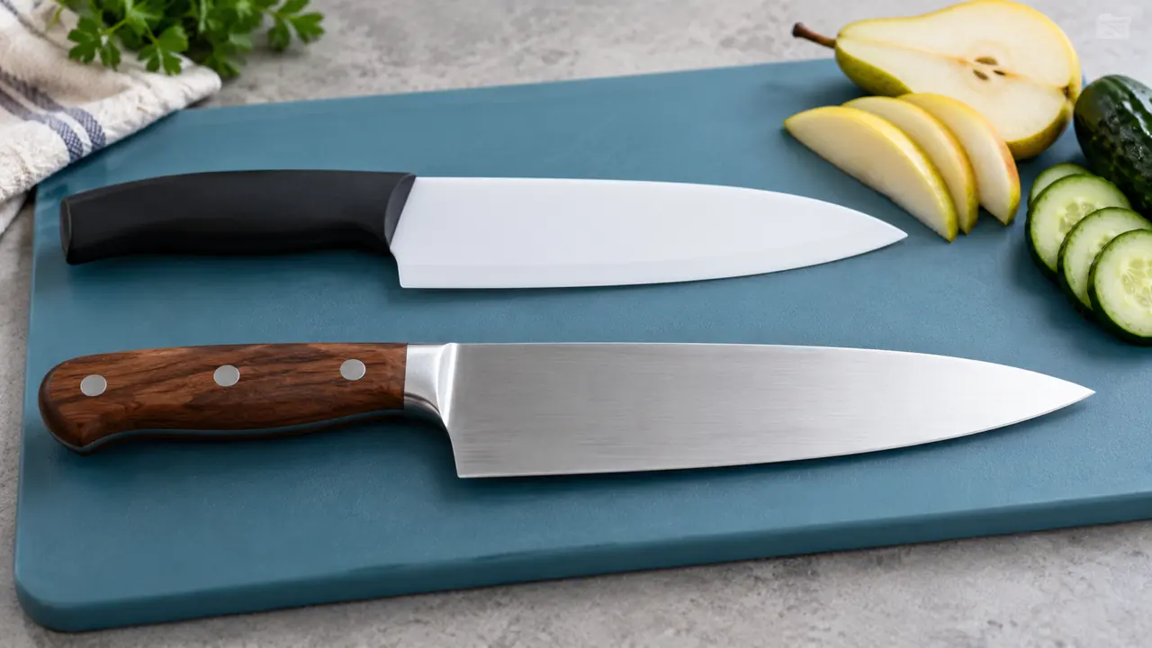 Ceramic vs. Steel Knives: Cutting Tasks, Care, and Limitations