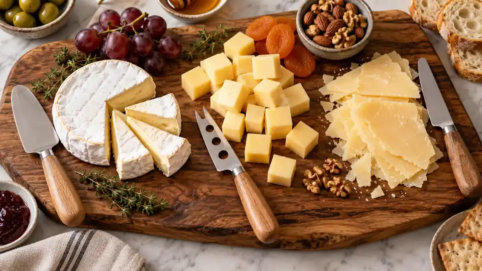How to Cut Cheese for a Charcuterie Board